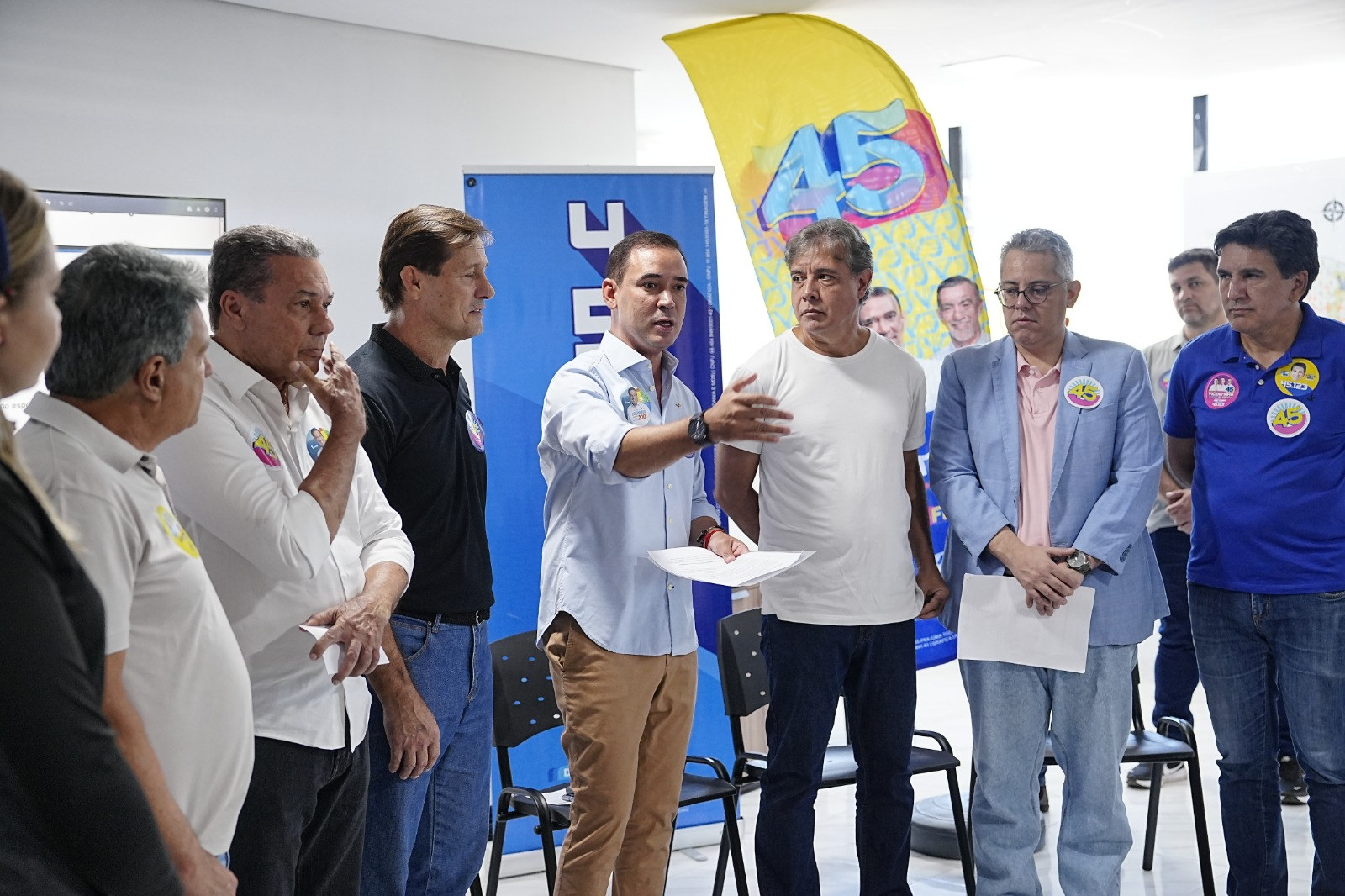 Vicentinho recebe federações esportivas e assume compromissos para ampliar investimentos no setor