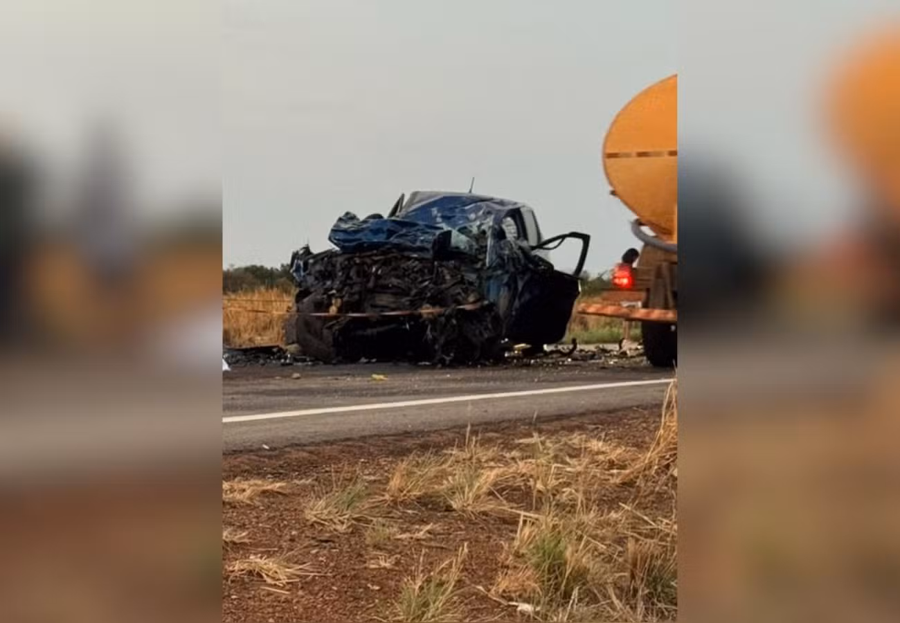Motorista morre após colisão entre caminhonete e caminhão na TO-373