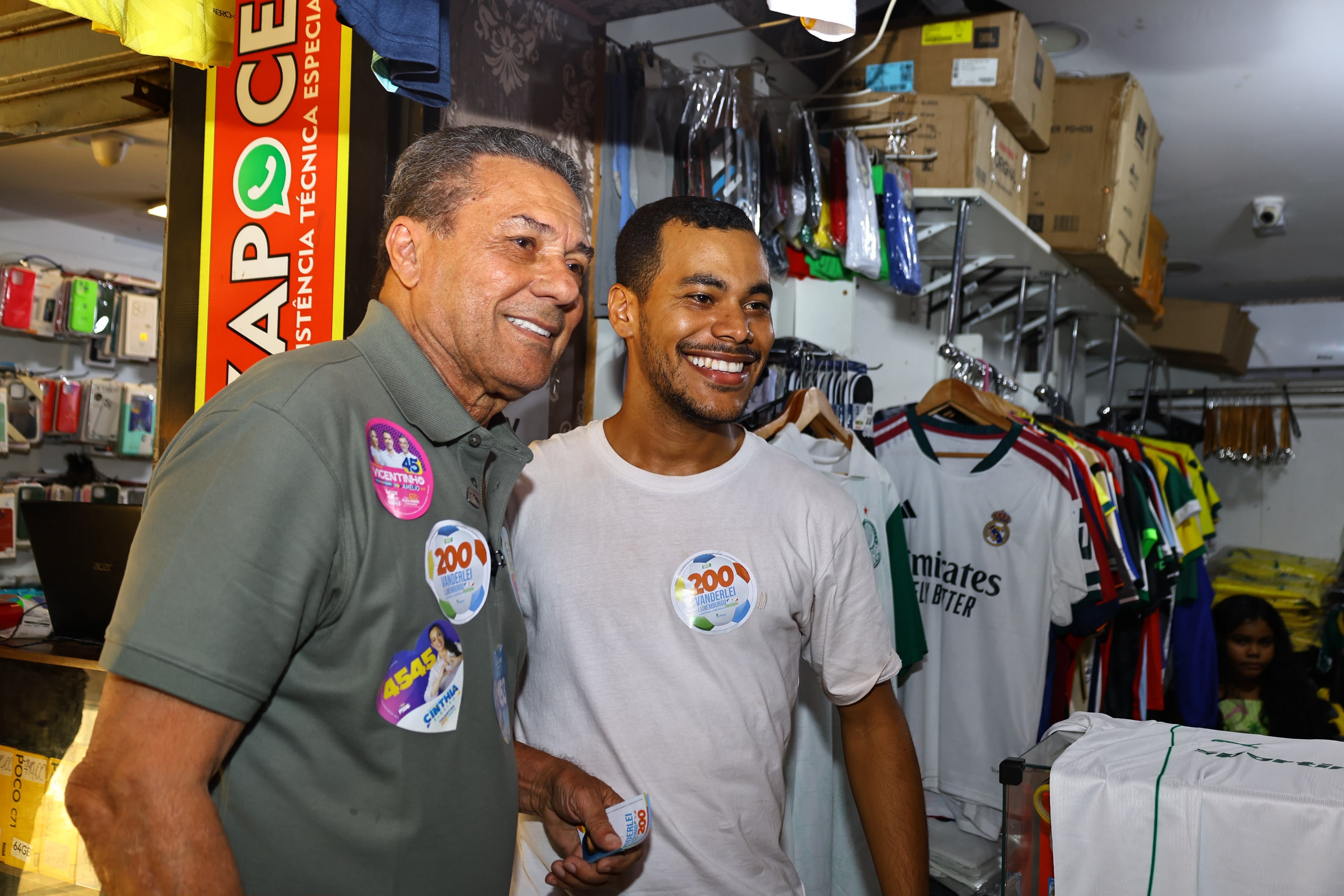 Na reta final, Luxemburgo intensifica campanha em Palmas e amplia diálogo com setores da Capital