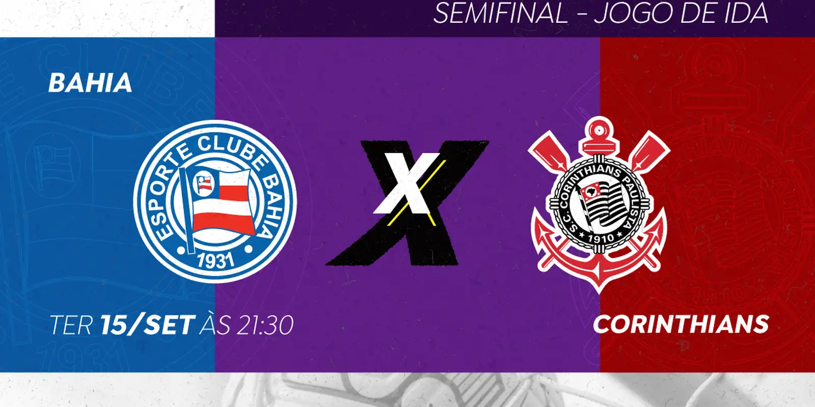 Bahia e Corinthians abrem semifinal do Brasileirão Feminino
