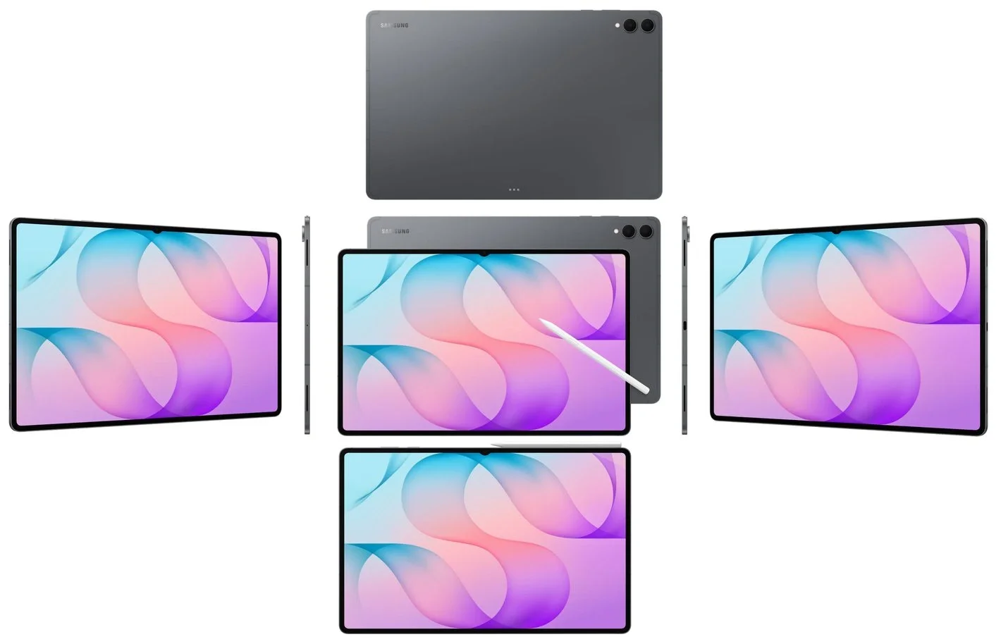 Galaxy Tab S12 Ultra vaza com tela de 14,6 polegadas