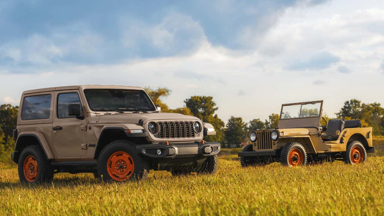 Jeep Wrangler JL-2A homenageia primeiro modelo civil da marca