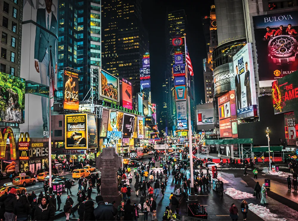 Como Times Square virou o endereço mais iluminado de Nova York